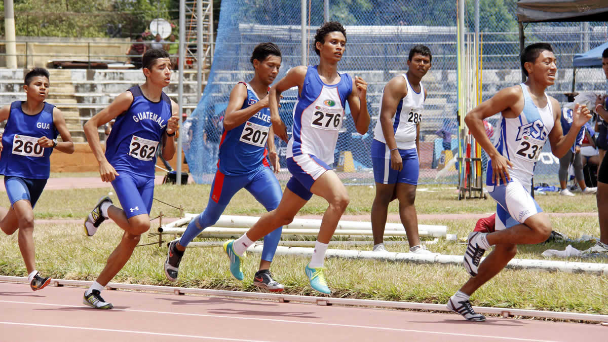 Campeonato Centroamericano de Atletismo Infantil A y Juvenil C con la participación de 262 atletas