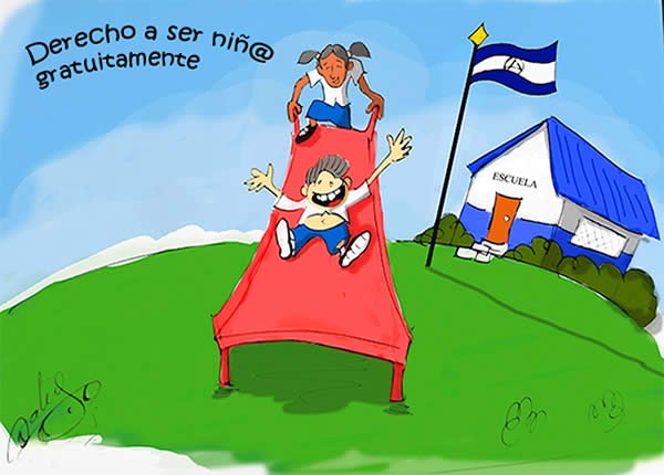 Derecho a ser niñ@ gratuitamente - Caricatura - 01/06/14