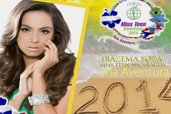 Irazema Soza representará a Nicaragua en Miss Teen América