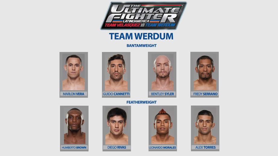 El Team Werdum en The Ultimate Fighter Latinoamérica