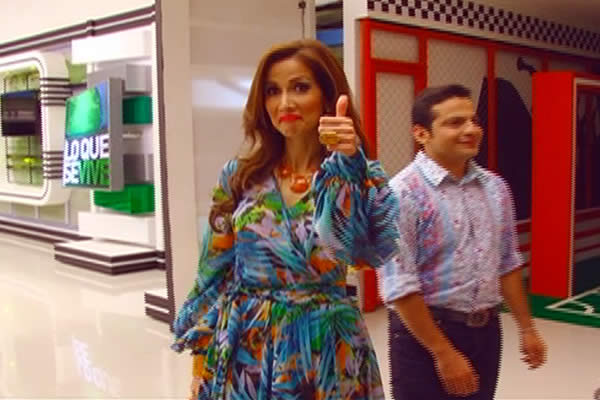 Ana Sofía Pereira en Viva Nicaragua Canal 13