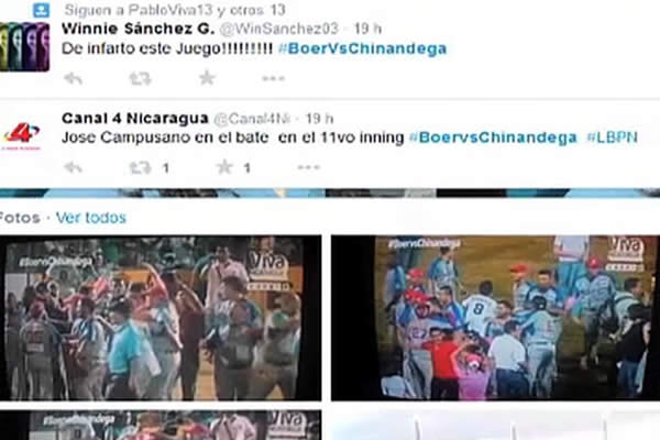 Béisbol nicaragüense activa las redes sociales