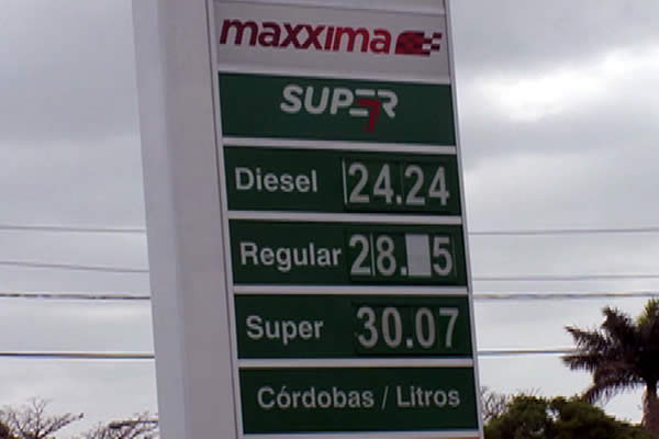 Nuevo incremento en precios de combustibles