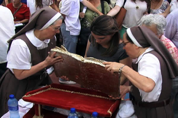 Reliquia de San Juan Pablo II ya está en Nicaragua