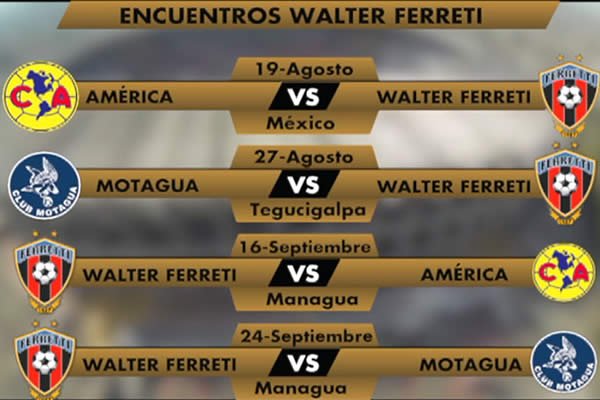 Walter Ferreti debuta en el Azteca el 19 de Agosto