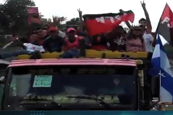 Boaqueños se enrumban hacia Managua para celebrar el 36/19