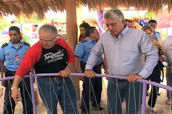 Vicepresidente de Cuba, Miguel Díaz Canel, visitó el Parque Nacional de Ferias