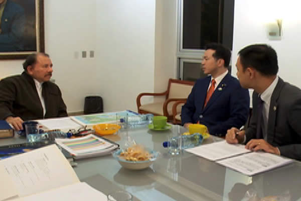Presidente Daniel se reunió con el Vice Canciller de Japón