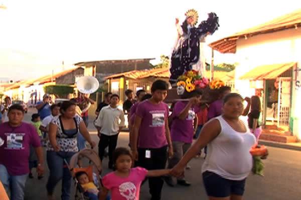 Virgen de Asunción recorre las calles de Monimbó