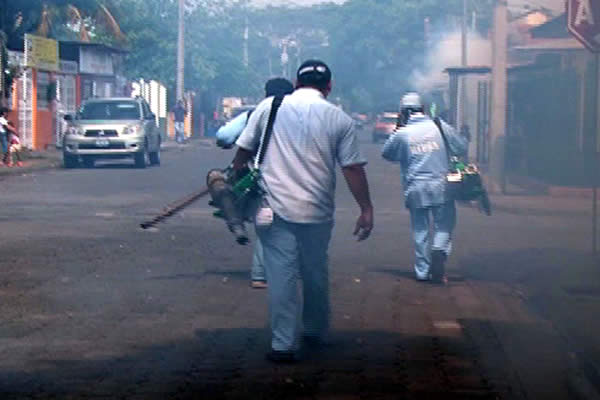 Jornada de fumigación en Barrio San Luis