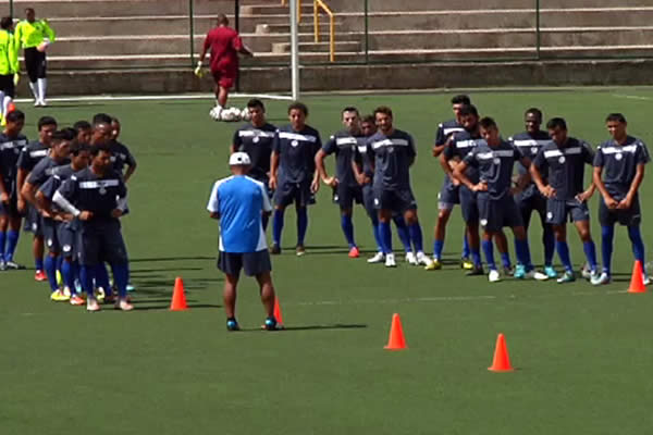 Azul y Blanco comenza a entrenar para el partido de vuelta ante Jamaica