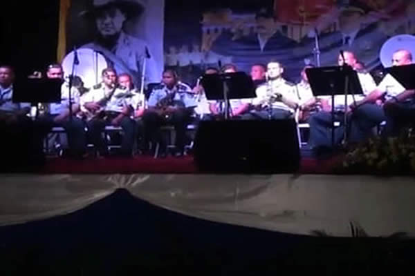 Gala cultural en celebración del XXXVI Aniversario del Ejército de Nicaragua