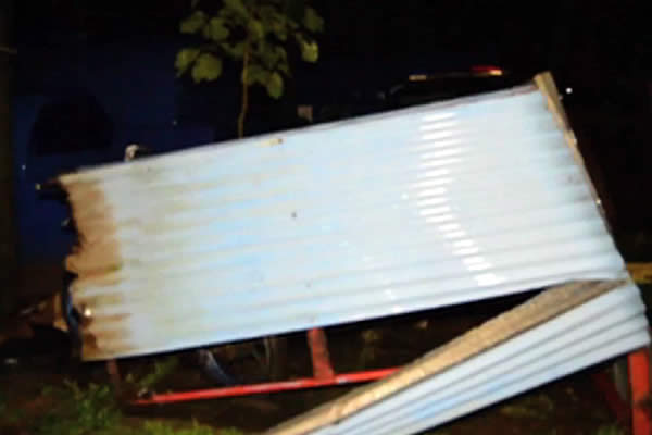 Tornado en Bluefields destruye vivienda