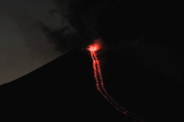 INETER llama a la prudencia ante la continua actividad volcánica