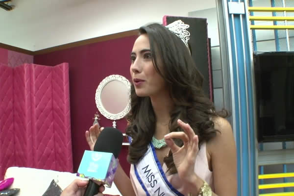 Miss Nicaragua 2016 y su pasión por el Fútbol