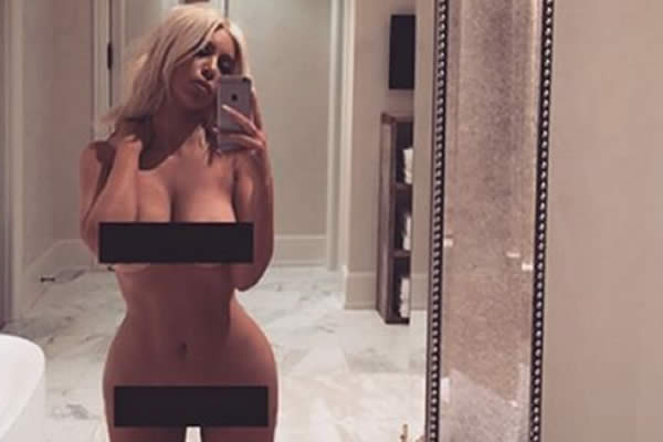 Kim Kardashian se defiende tras las criticas por sus fotos desnuda