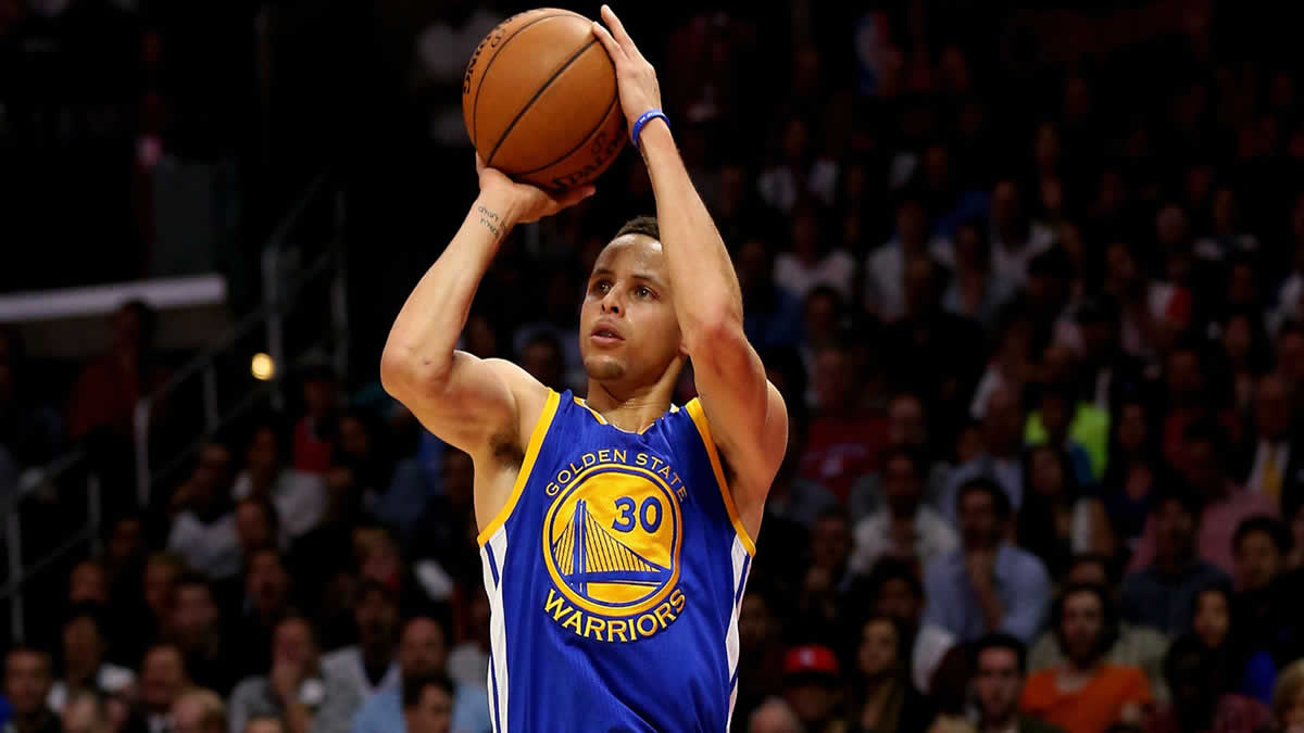 Sthepen Curry el mejor tirador de la NBA