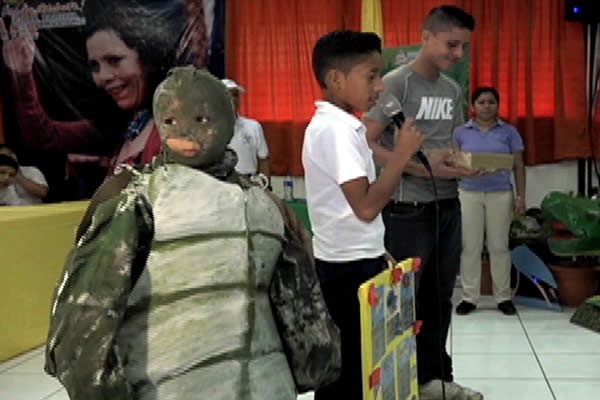 Colegios de Managua participan en Liga Ambiental