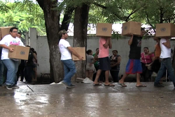Gobierno envía ayuda humanitaria a familias de Ranchería, Chinandega