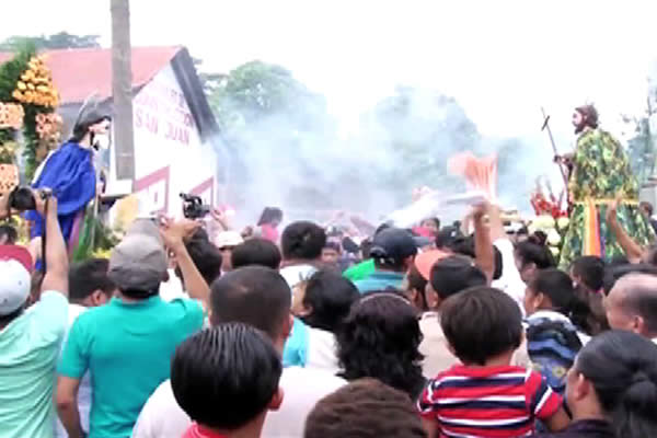La Concepción celebra Tope de Santos en honor a San Juan Bautista