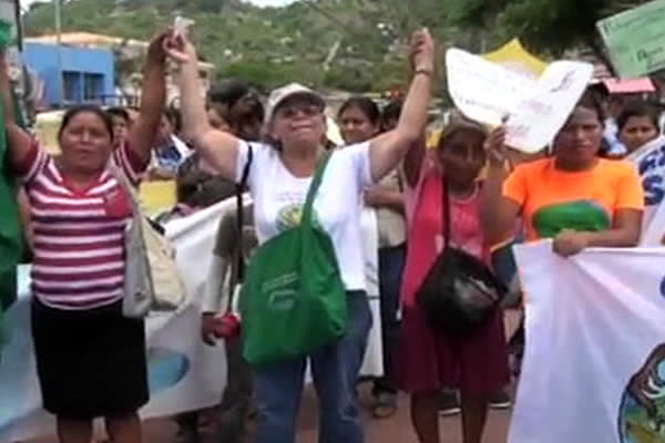 Matagalpinos realizaron marcha por amor a la Madre Tierra