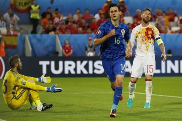 España cae ante Croacia y chocará con Italia en 8vos