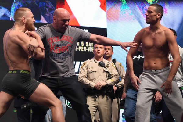 Confirmada revancha de Diaz vs McGregor en UFC 202
