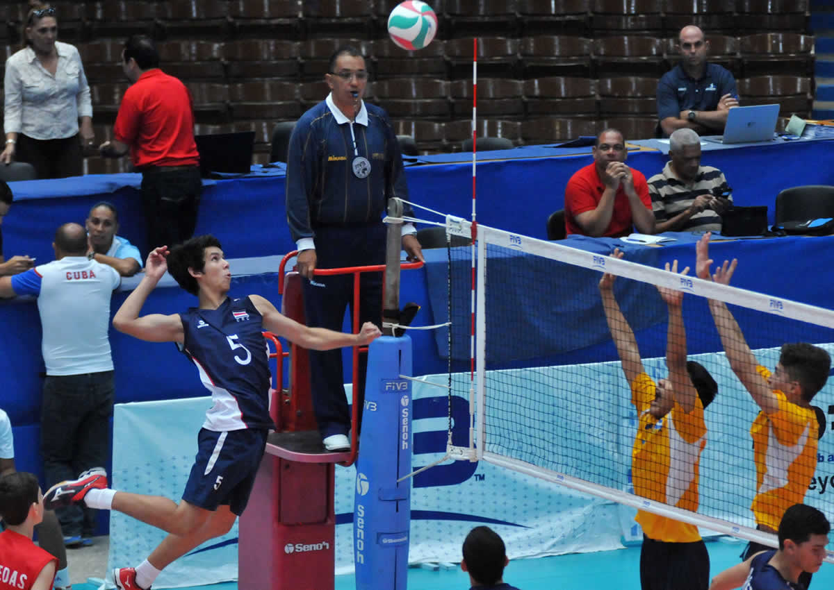 Selección sub19 de Nicaragua supera a Costa Rica en Torneo Continental de voleibol