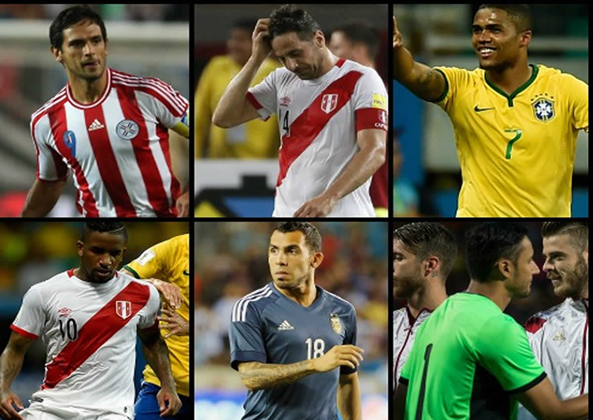 Favoritos y ausentes de la Copa América Centenario