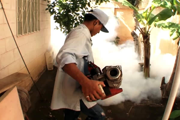 Campaña de Fumigación llega al Barrio “Santo Domingo”