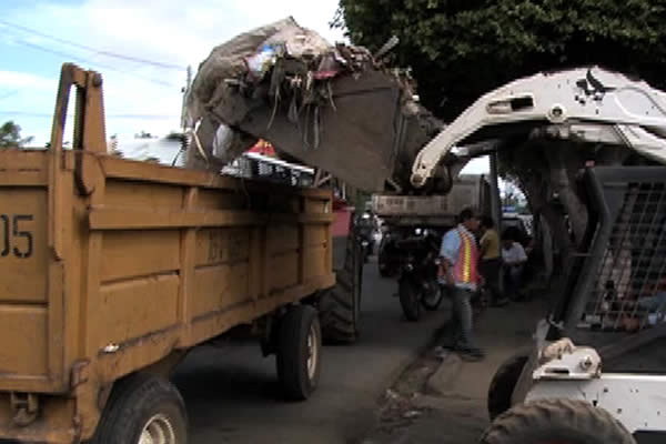 Alcaldía de Managua elimina basurero ilegal en Villa Libertad