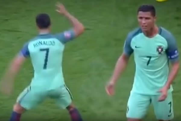 Este video muestra por qué no hay que hacer enfadar a Cristiano Ronaldo