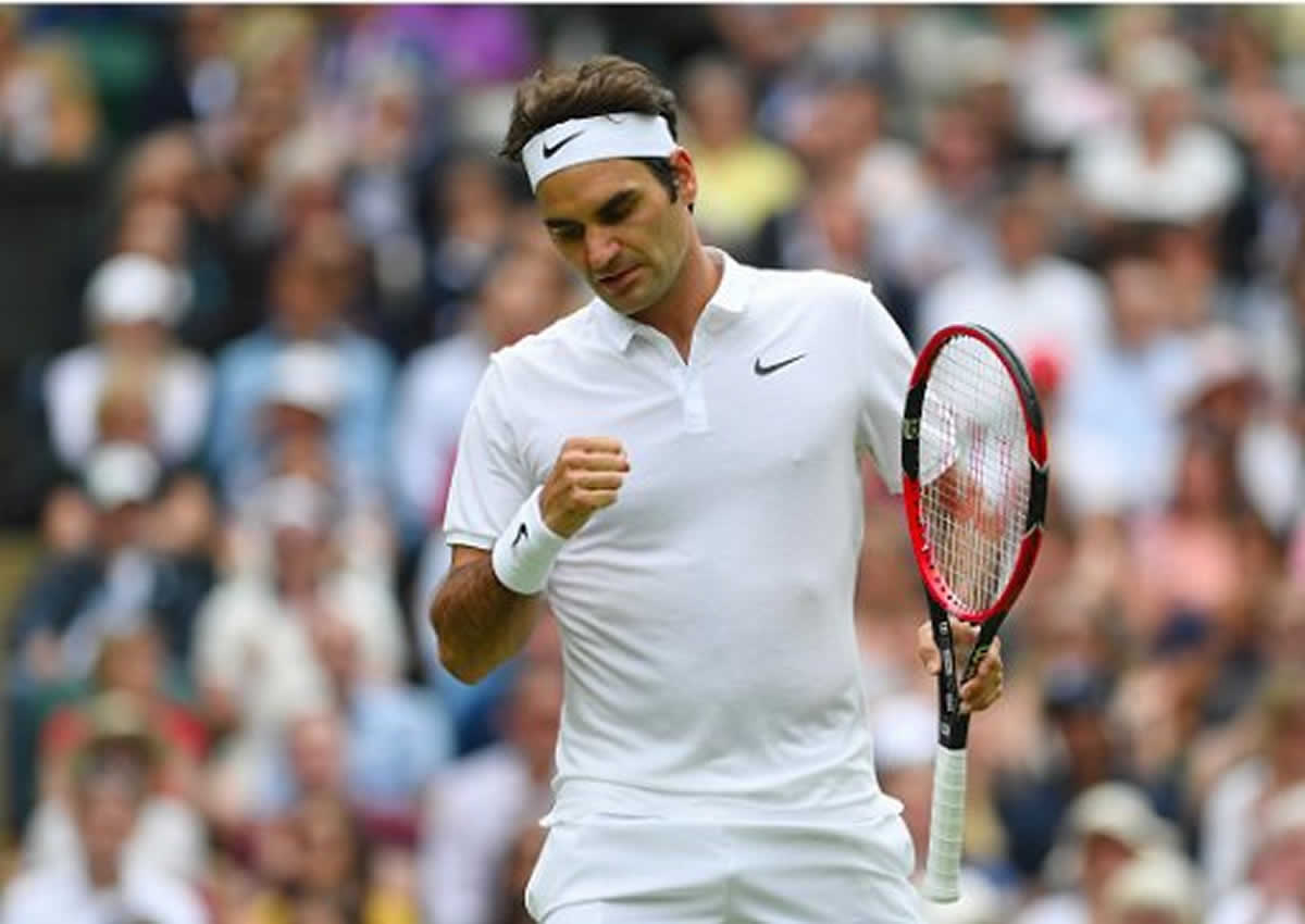Su majestad Roger Federer vence a Marin Cilic y clasifica a semifinales de Wimbledon
