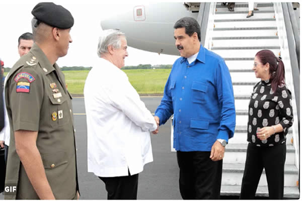 Presidente Nicolás Maduro en Nicaragua para celebrar 37 Aniversario de la Revolución Sandinista