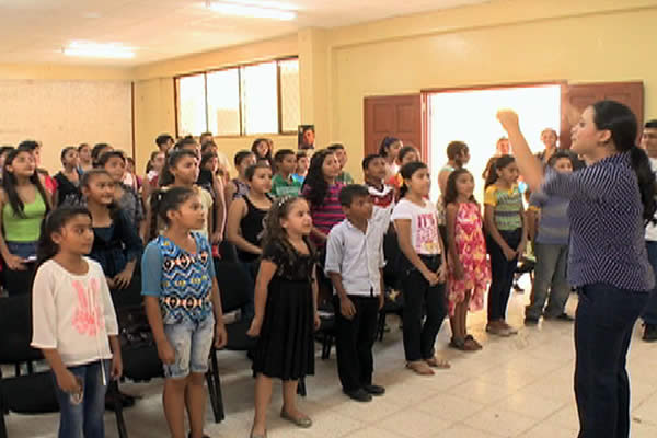 500 niños del Coro Rubén Darío cantarán en las Fiestas Patrias