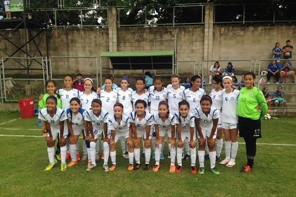 Las Niñas sub-15 empataron contra Grenada en el Campeonato de CONCACAF 