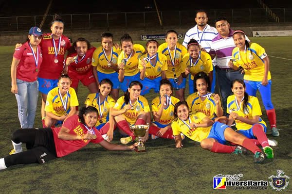Las chicas de la Unan-Managua se coronan campeonas del Torneo Clausura