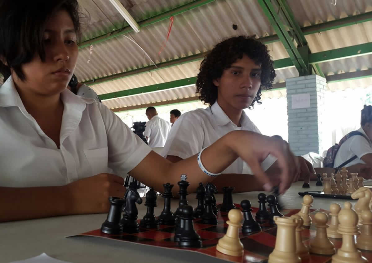 Eliminatorias de ajedrez escolar en el distrito IV de Managua