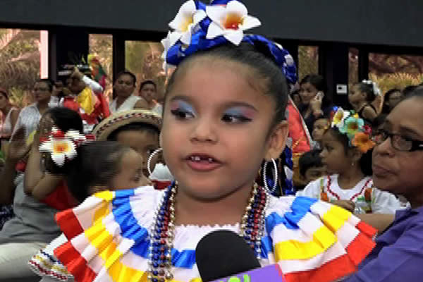 Preescolares de Managua participan en Festival Folclórico