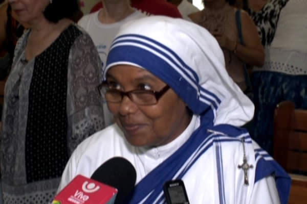 Realizan Misa por el 19 Aniversario de la “Mudanza al Cielo” de Santa Teresa de Calcuta