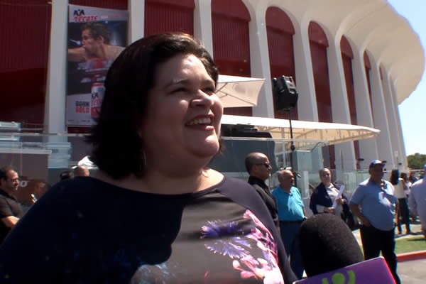 Elisa Picado ya se encuentra en Los Ángeles para cantar el Himno de Nicaragua