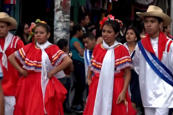 Estelí se vistió de Azul y Blanco al celebrar las Festividades Patrias
