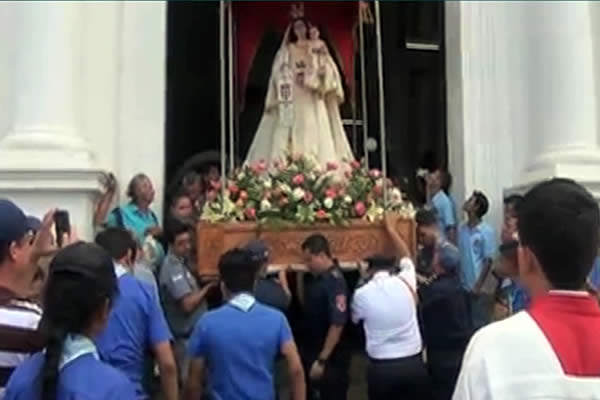 Matagalpa celebra a su Santa Patrona, la Virgen de La Merced