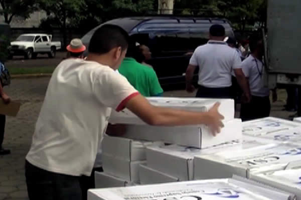 Departamentos de “Las Segovias” reciben material electoral