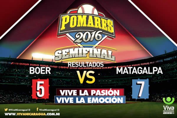 Matagalpa le gana 7-5 al Bóer con todo y protesta en el juego 3 de los Playoffs