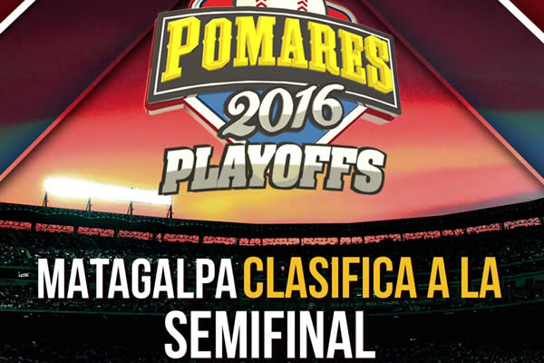 Con otro gran labor de Armando Montenegro, Matagalpa clasifica a las semifinales Pomares 2016