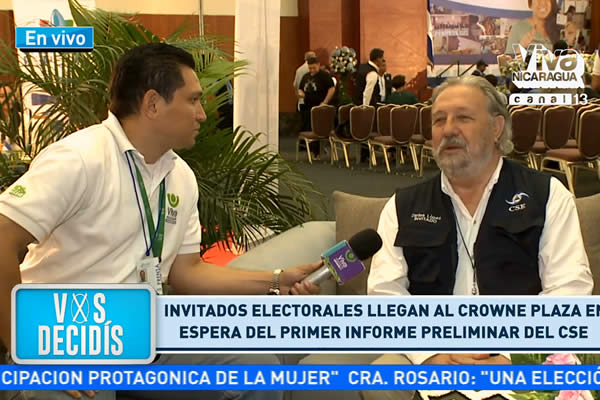 Carlos López (Invitado Electoral de Argentina): “Fue una Fiesta Cívica”