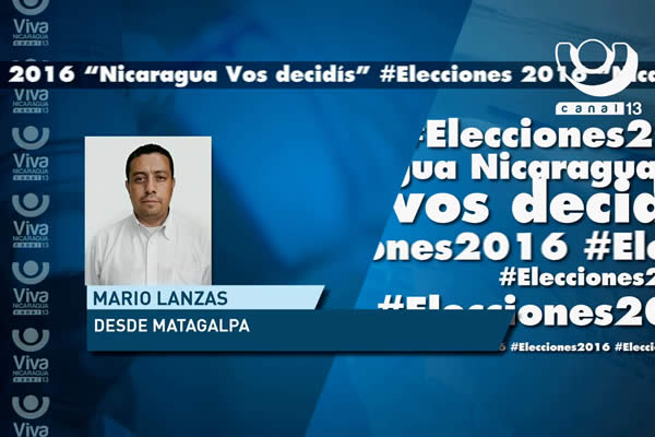Matagalpa acudió masivamente a ejercer su derecho al voto
