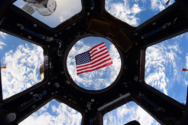 Así votan los astronautas estadounidenses cuando están fuera del planeta