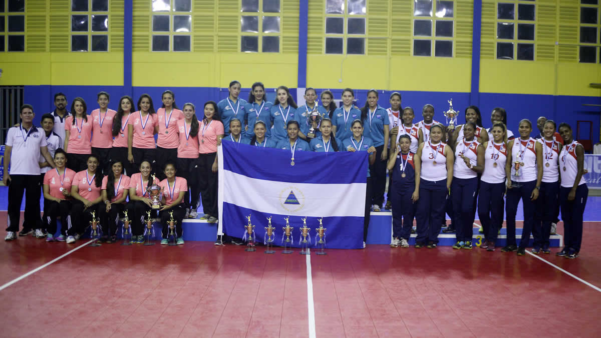 Nicaragua terminó invicta en el torneo clasificatorio de Afecavol rumbo al Mundial de Japón 2018